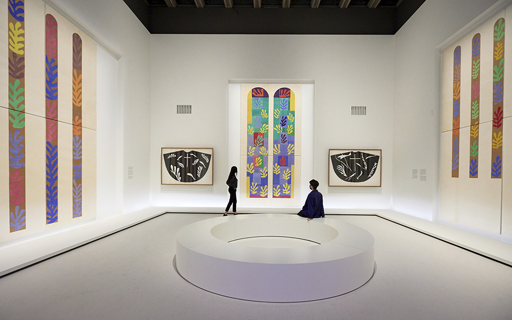 Installation view of <i>Matisse: Life and spirit, Masterpieces from the Centre Pompidou, Paris</i> on display at the Art Gallery of New South Wales (photograph courtesy of the AGNSW)